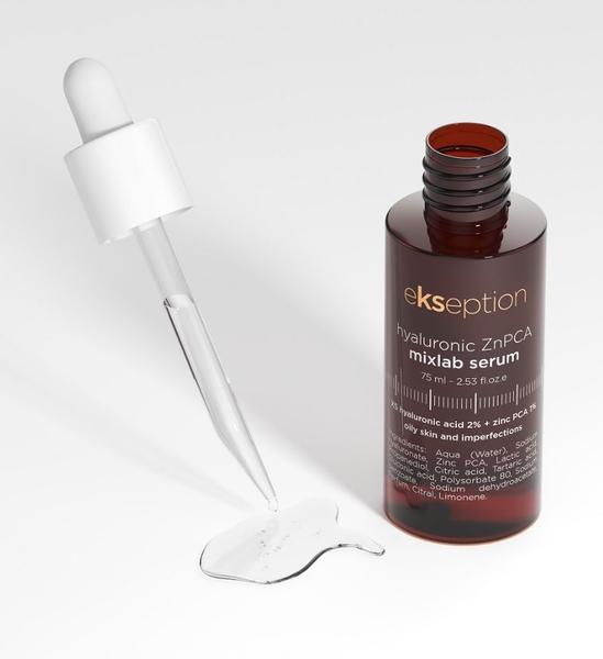 Serum kiềm dầu trị mụn Ekseption Hyaluronic ZnPCA 75ml