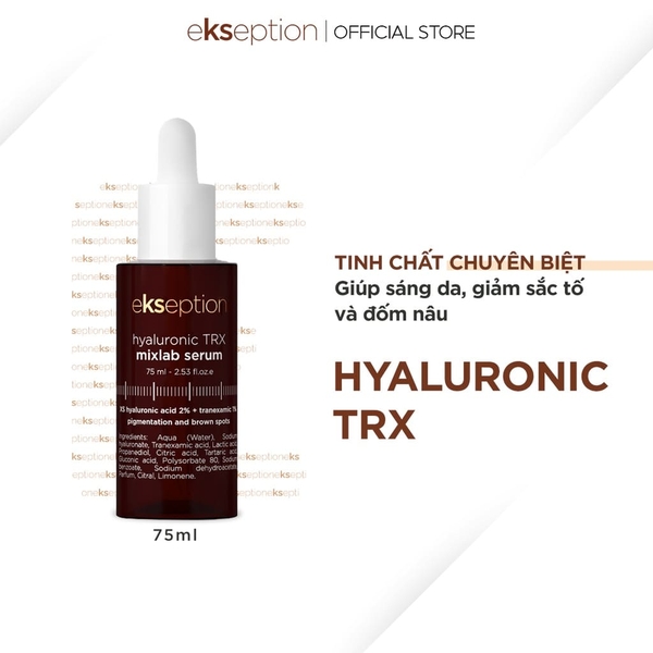 Serum sáng da, mờ nám Ekseption Hyaluronic TRX 75ml