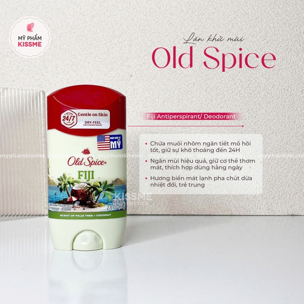 Sáp Khử Mùi Giảm Tiết Mồ Hôi Old Spice