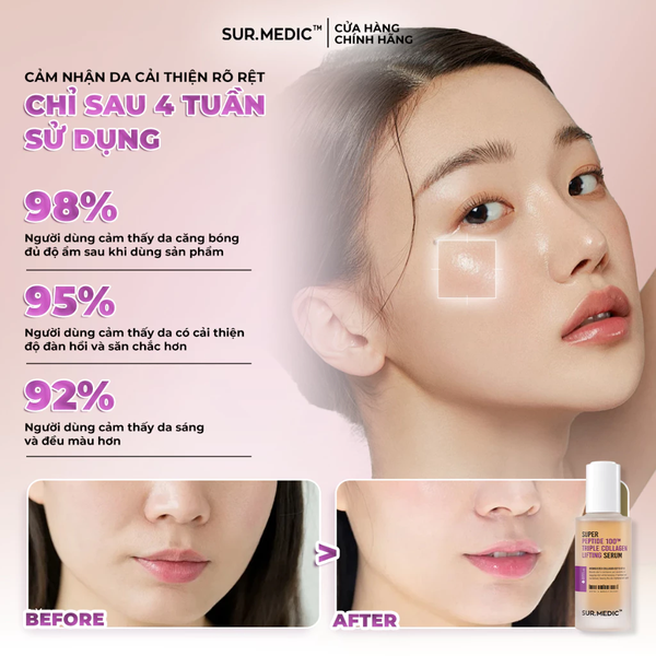 Serum tái tạo Phục Hồi Da Sur.Medic Peptide