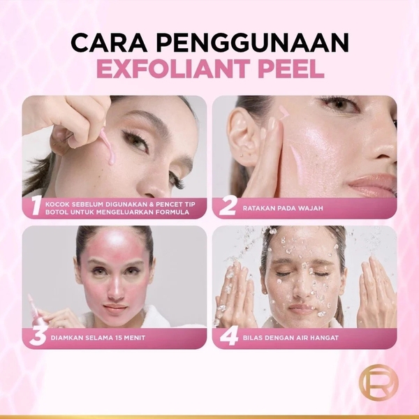 Peel da Loreal hồng Glycolic Bright Exfoliant Peel