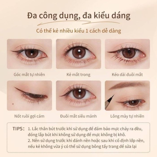 Bút Kẻ Mắt Judydoll Slim Liquid Eyeliner