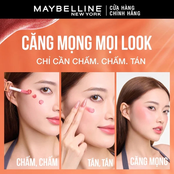 Má Hồng Kem Maybelline Sunkisser Blush 4.7ml