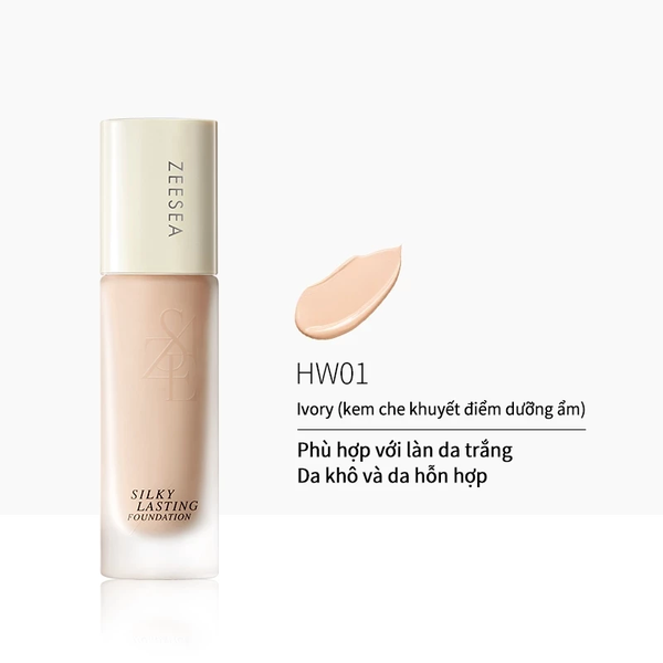 Kem nền kiềm dầu che phủ tốt Zeesea 