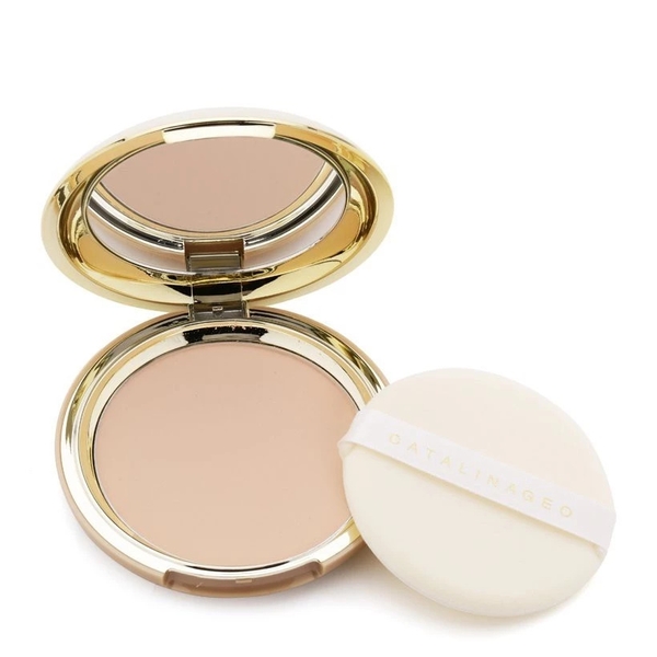 Phấn Phủ Dạng Nén Siêu Mịn Mỏng Nhẹ Geo Vàng Lamy Catalina Geo Golden Pact