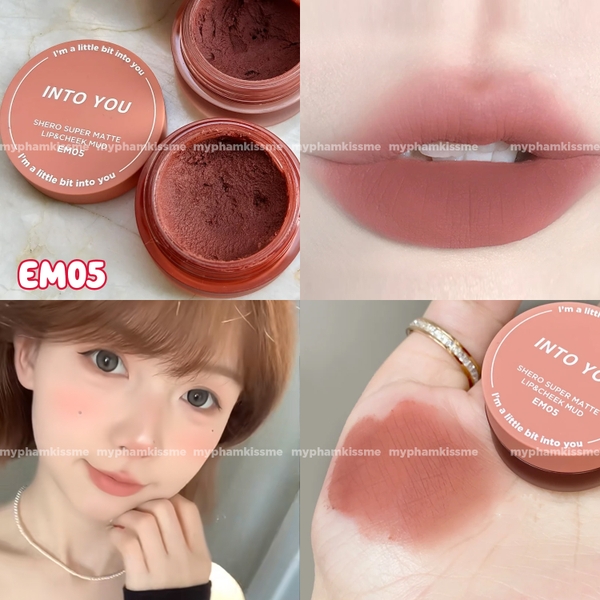 Son Kem INTO YOU  Dạng Hũ Shero Super Matte
