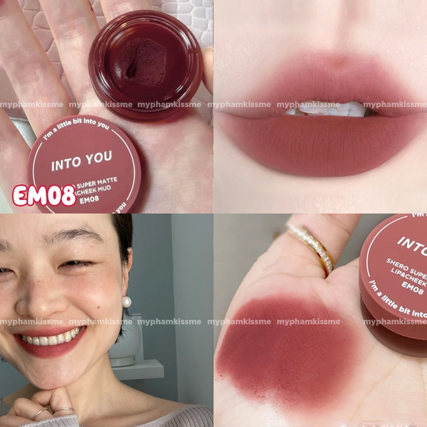 Son Kem INTO YOU  Dạng Hũ Shero Super Matte