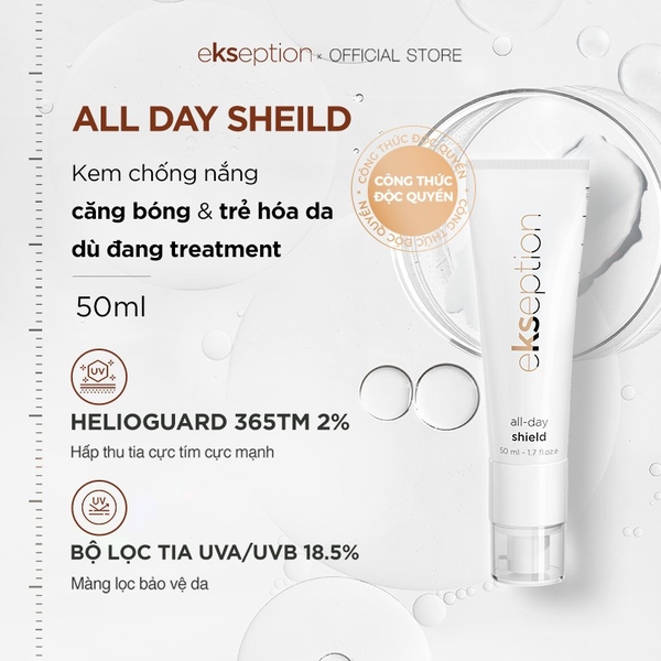 Kem chống nắng ngăn lão hóa Ekseption All Day Shield