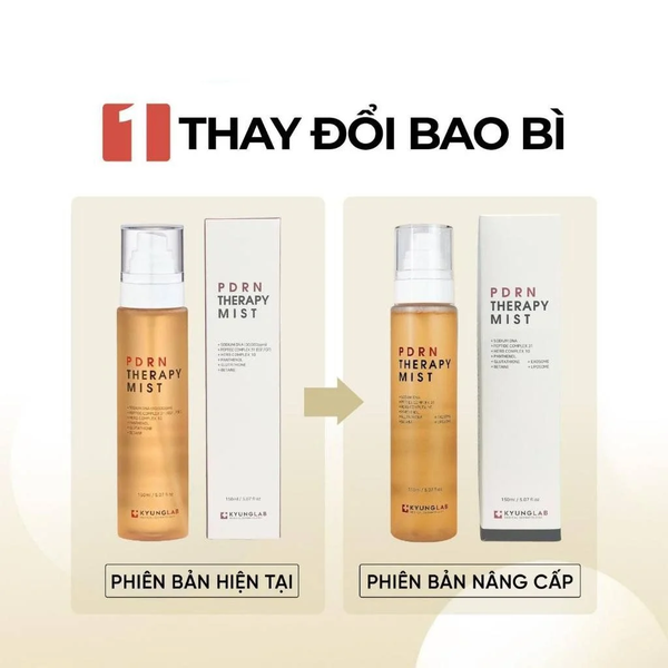 Xịt khoáng Dưỡng Ẩm Tái sinh tế bào Kyung Lab PDRN Therapy Mist 150ml