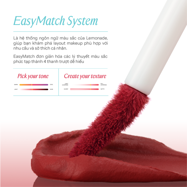 Son Bùn Ẩm Mịn Lâu Trôi Lemonade Perfect Couple Blurry Stain Lip Cream