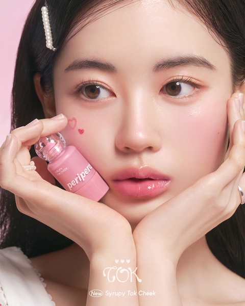 Má Hồng Kem Peripera Syrupy Tok Cheek