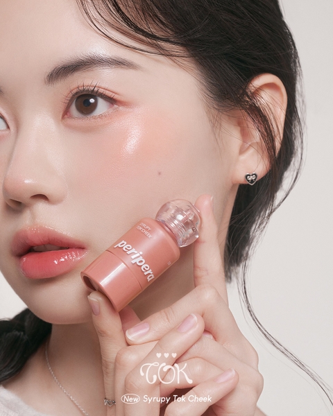 Má Hồng Kem Peripera Syrupy Tok Cheek