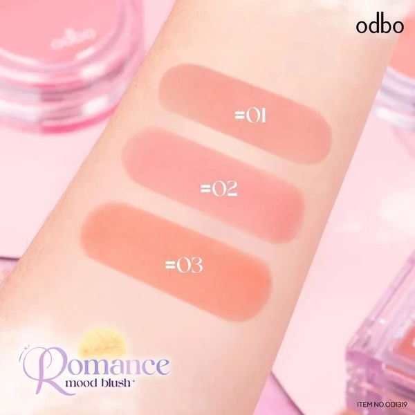 Phấn Má Hồng Odbo Romance Mood Blush
