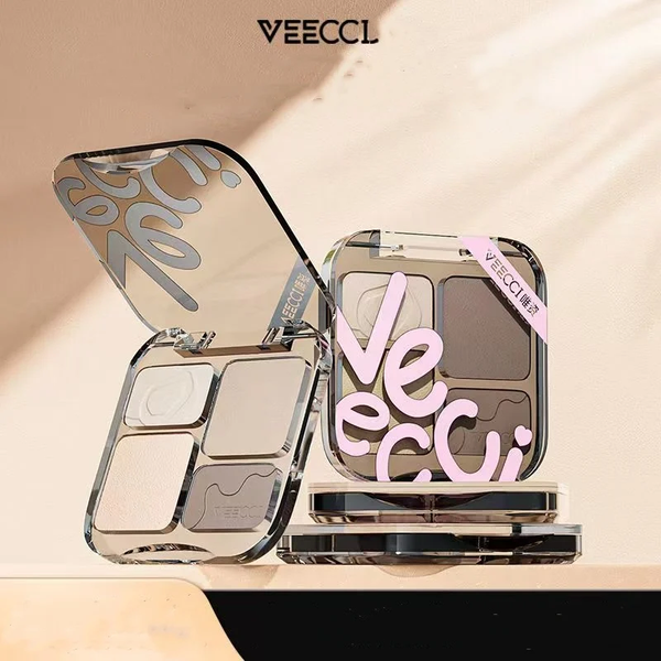 Phấn Tạo Khối & Bắt Sáng Veecci Tự Nhiên, Lâu Trôi 8g