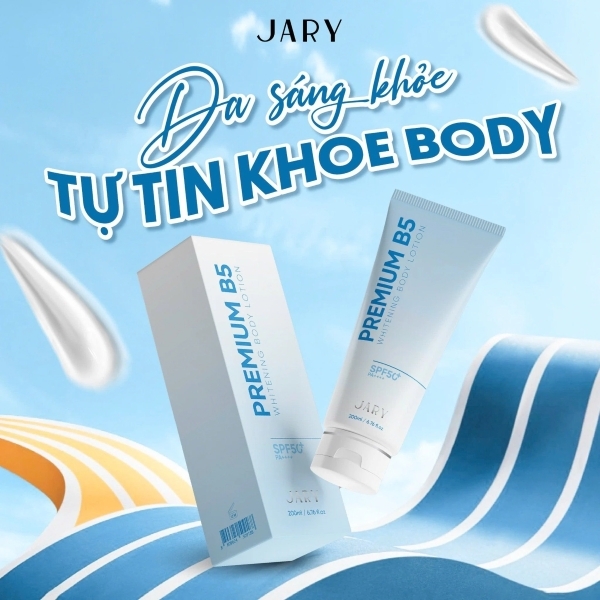 Kem dưỡng trắng nâng tone da Jary