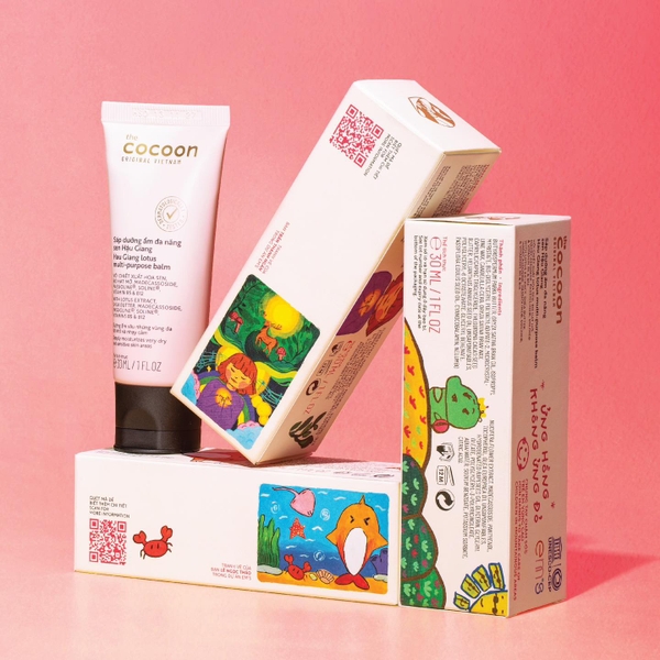 Sáp dưỡng ẩm đa năng sen Cocoon Hậu Giang 30ml