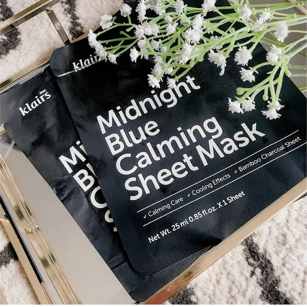 Mặt Nạ Làm Dịu, Phục Hồi Da Klairs Midnight Blue Calming