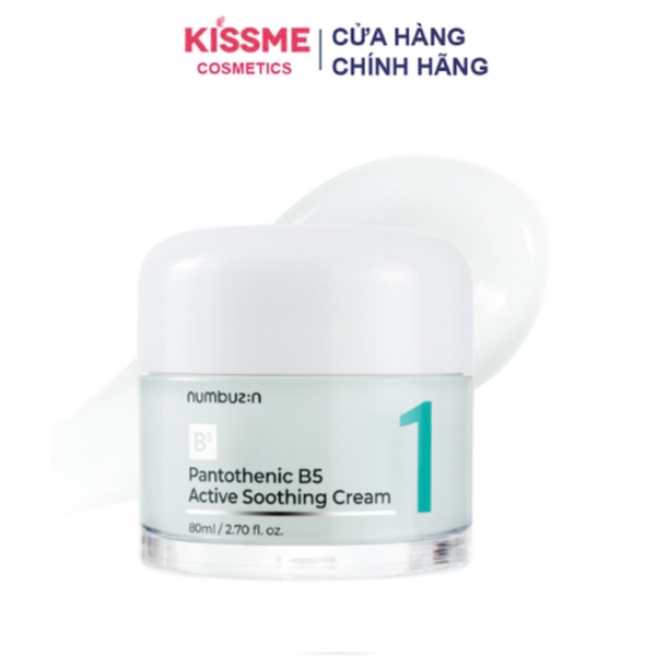 Kem dưỡng Numbuzin Pantothenic B5 Active Soothing Cream