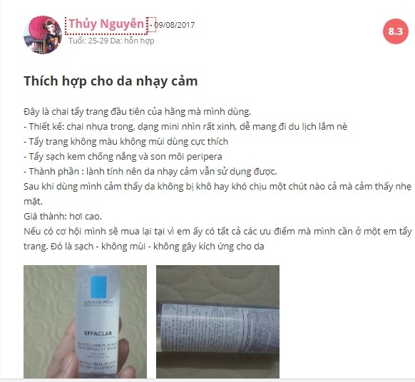 Nước tẩy trang La Roche Posay Micellar Water