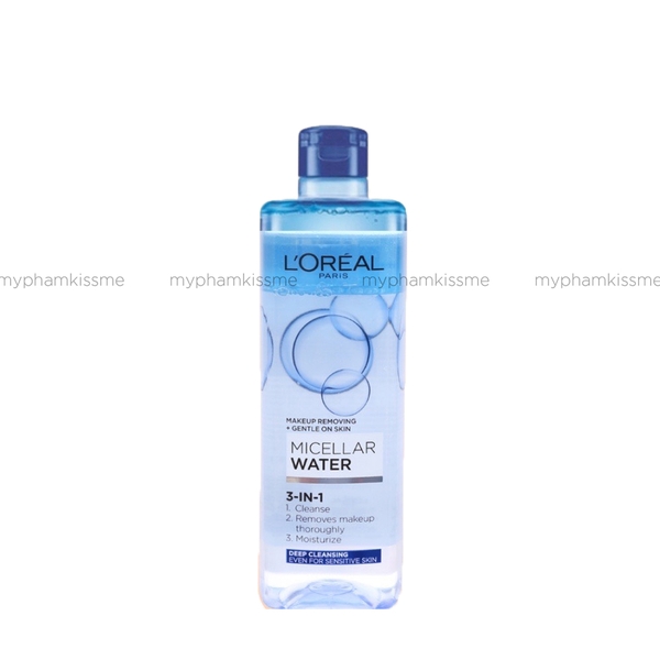 Nước Tẩy Trang L'Oreal Paris 3-In-1 Micellar Water 400ml