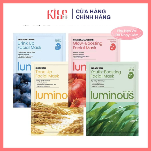 Mặt nạ Colorkey PDRN Luminous Facial Mask 25ml