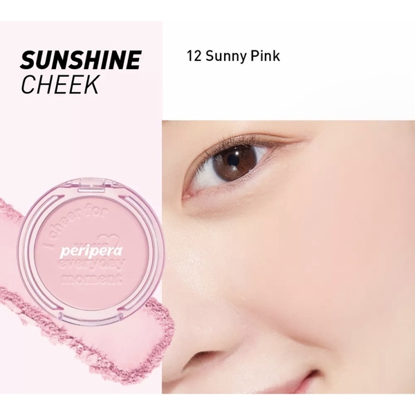 Phấn má hồng Peripera Pure Blushed Sunshine Cheek