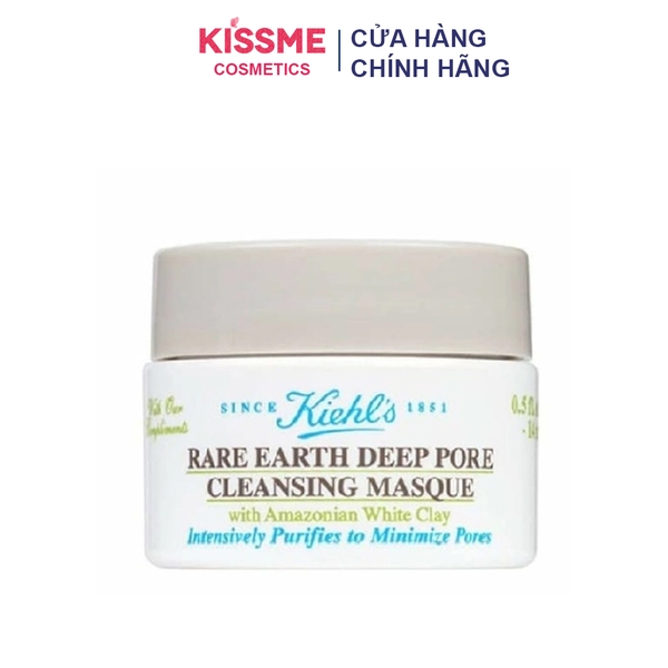 Mặt Nạ Đất Sét Kiehl's Rare Earth Deep Pore Cleansing Masque 14ml
