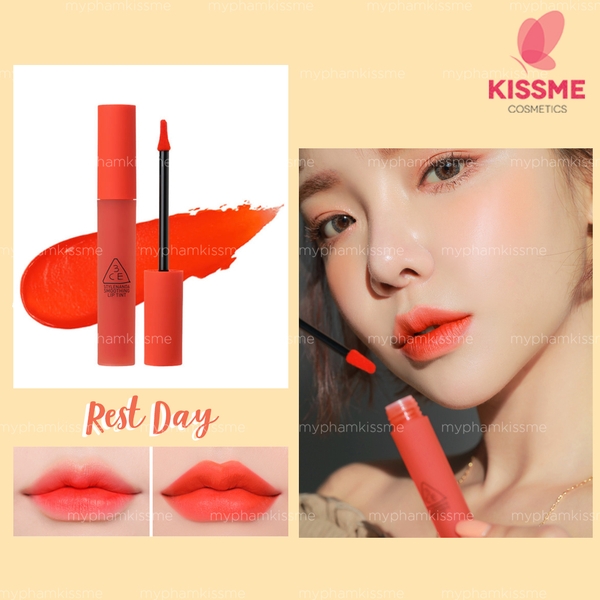 Son Kem Lì Siêu Mịn, Lên Màu Siêu Chuẩn 3CE Smoothing Lip Tint