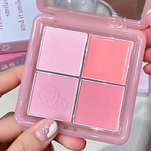 Bảng Phấn Má 4 Ô Hold Live Secret Garden Blush
