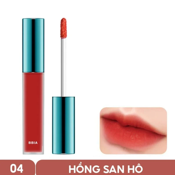 Son kem lì, lên màu chuẩn BBIA Last Velvet Lip Tint