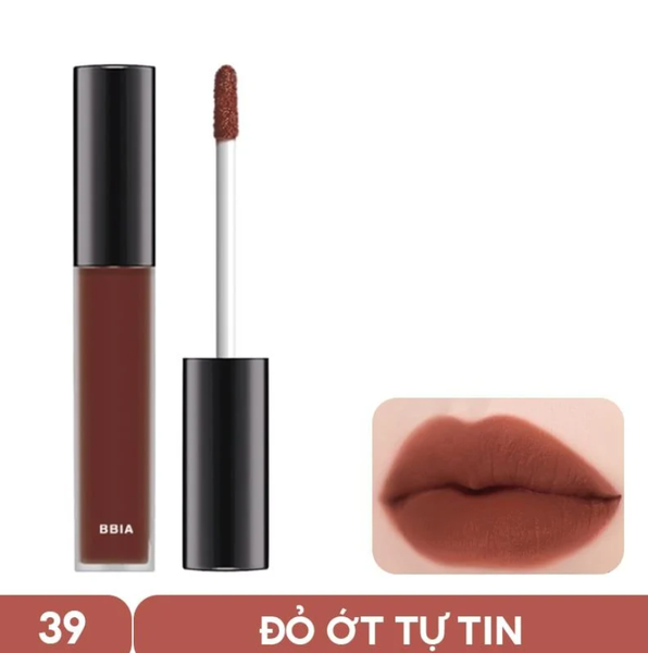Son kem lì, lên màu chuẩn BBIA Last Velvet Lip Tint