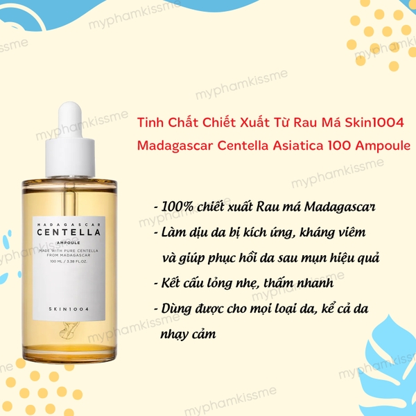 Serum rau má phục hồi da Skin1004 Centella Madagascar Ampoule 100ml