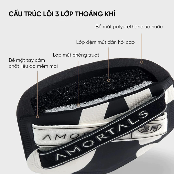 Bông Mút Trang Điểm Tán Nền AMORTALS Double A 