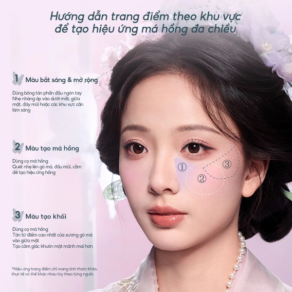 Phấn má hồng Flower Knows Butterfly Cloud Collar