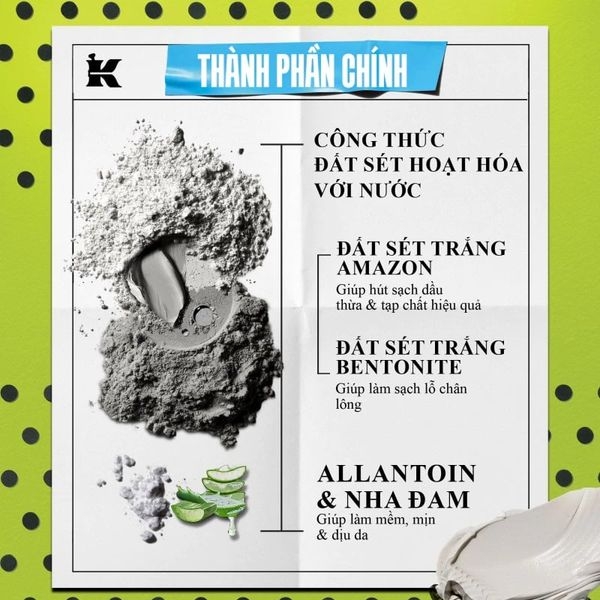 Mặt Nạ Đất Sét Kiehl's Rare Earth Deep Pore Cleansing Masque 125ml