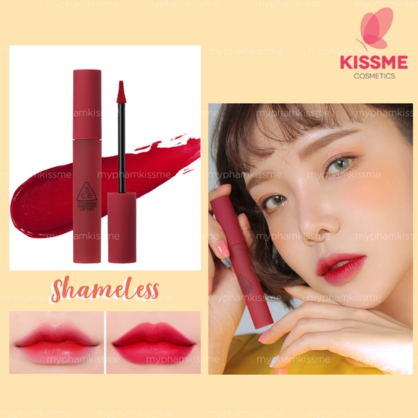 Son Kem Lì Siêu Mịn, Lên Màu Siêu Chuẩn 3CE Smoothing Lip Tint