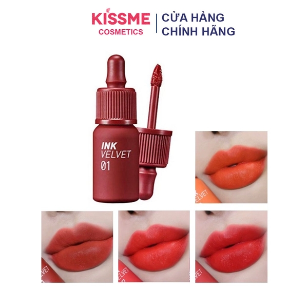 Son Kem Siêu Lì, Siêu Mịn Peripera Ink The Velvet
