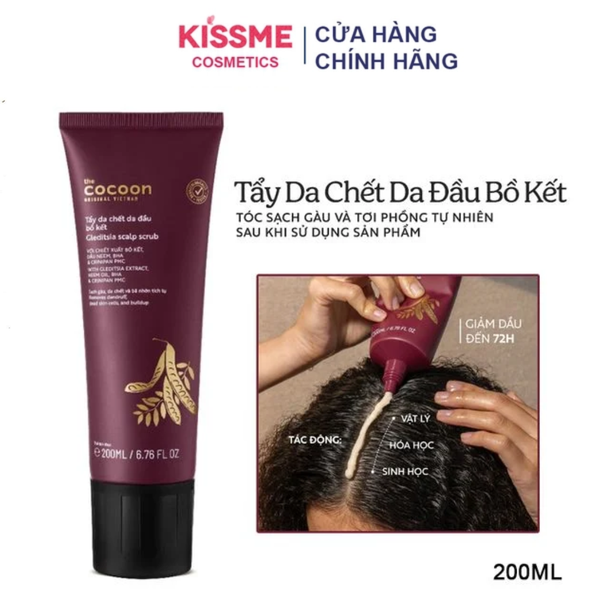 Tẩy Tế Bào Chết Da Đầu Bồ Kết Cocoon