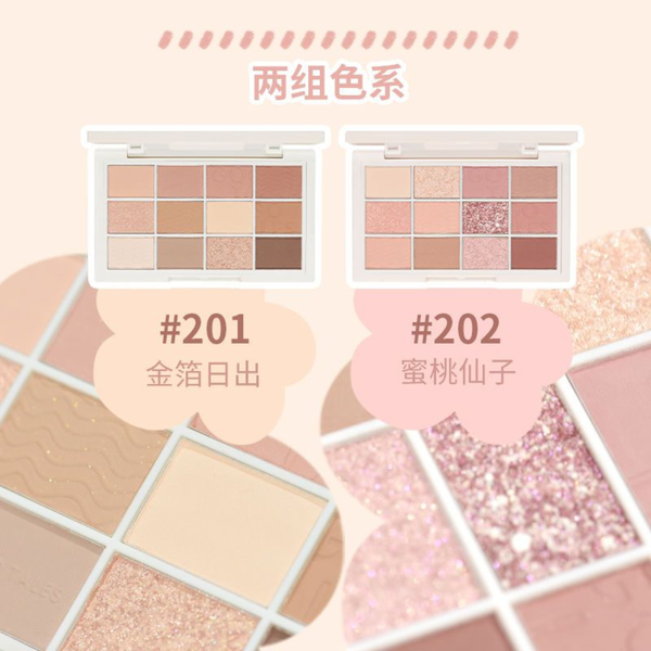 Bảng mắt nội địa trung Gogo Tales Pink Mist Girl Eyeshadow Palette