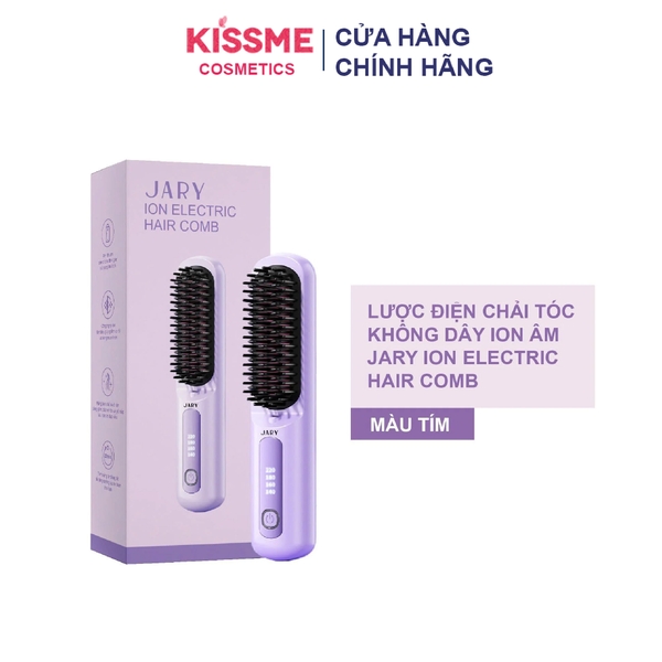 Lược điện chải tóc không dây Ion âm Jary