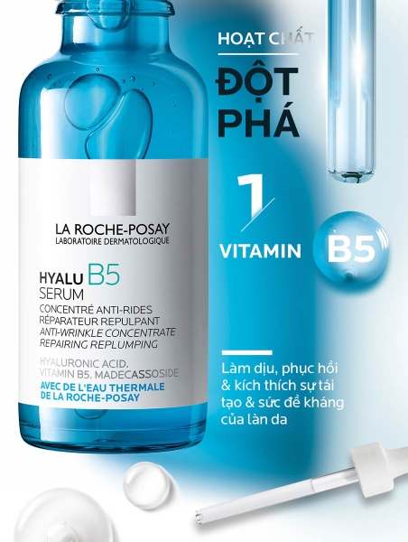 Serum phục hồi da LA ROCHE POSAY B5 10ml