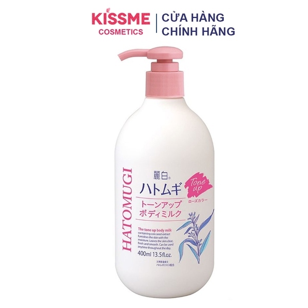 Sữa Dưỡng Thể Nâng Tone Và Làm Sáng Da Hatomugi The Tone Up Body Milk  Kissme Cosmetics