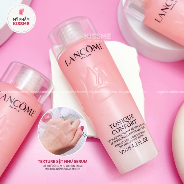 Nước Hoa Hồng Cân Bằng Độ Ẩm Da LANCOME Tonique Confort Toner 125ml