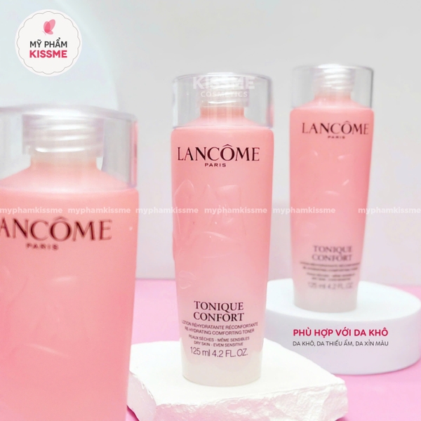 Nước Hoa Hồng Cân Bằng Độ Ẩm Da LANCOME Tonique Confort Toner 125ml