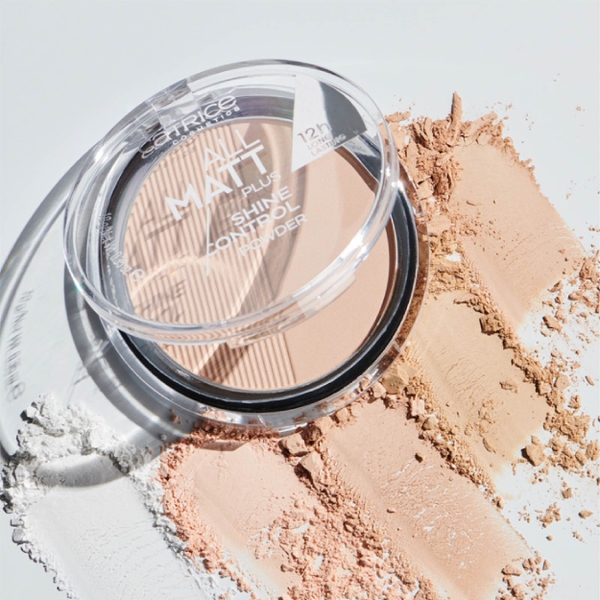 Phấn Phủ Kiềm Dầu Che Phủ Tốt Catrice All Matt Plus Shine Control Powder 10g