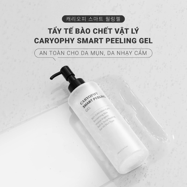 Tẩy tế bào chết cho da nhạy cảm Caryophy