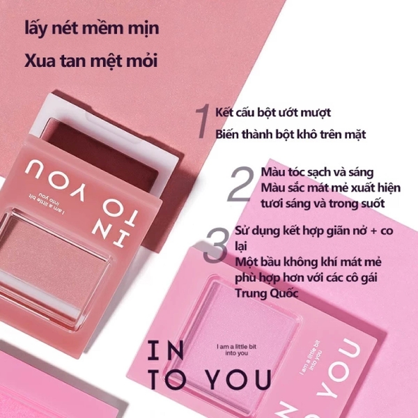 Phấn má hồng nội địa trung Into you