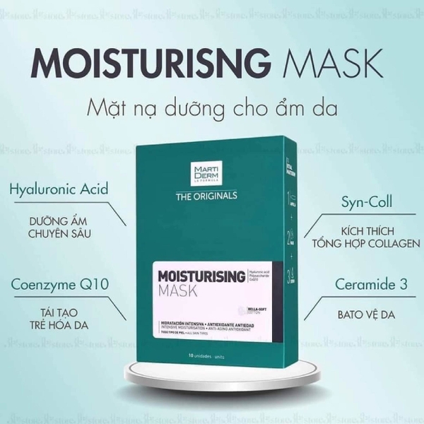 Mặt nạ dưỡng ẩm da Martiderm The Originals Moisturising Mask