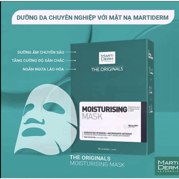 Mặt nạ dưỡng ẩm da Martiderm The Originals Moisturising Mask
