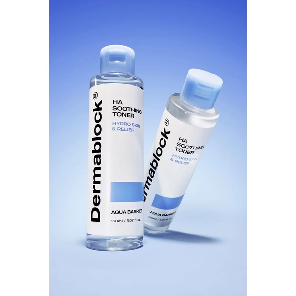 Nước Hoa Hồng Dermablock HA Soothing Toner 150ml
